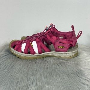 Keen Whisper Women’s Beet Red Honeysuckle Hiking Sandal